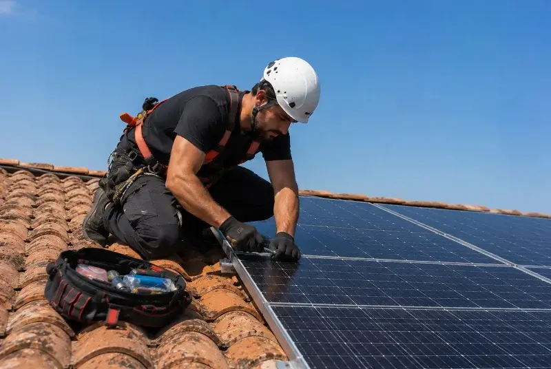 Maintenance et monitoring de panneaux solaires à Confort